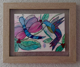 hummingbird painting djs