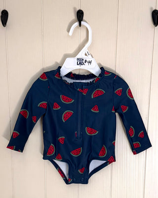 Baby Watermelon Swim Outfit, 3 months