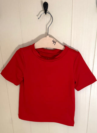 Red Baby Swim Shirt, 18 months