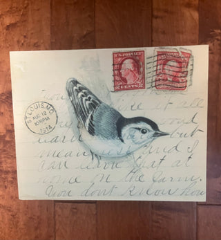 SWEET BIRD CANVAS 11  X 14