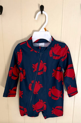 Crab Baby Swim Outfit, 9 months