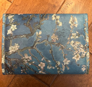 BLUE FLORAL TRAVEL JEWELRY CASE
