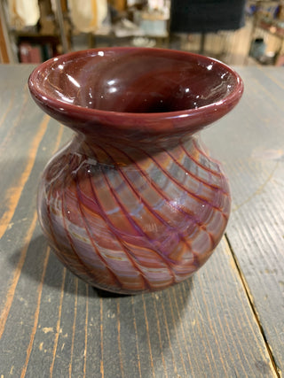 Glasshouse vase signed Brakken 77 - Rancho