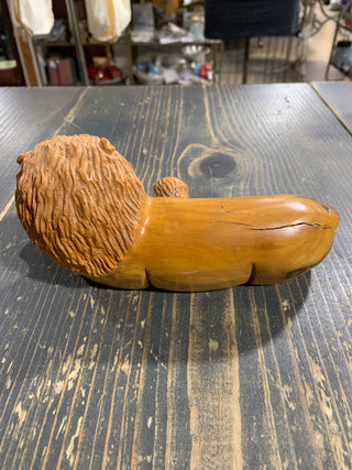 Olive wood Lion & Lamb Bethlehem - Rancho