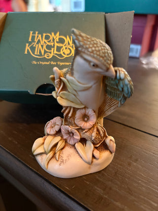 Vtg. Harmony Kingdom "Caw of the Wild" treasure box 3.75"