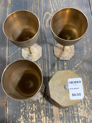 Brass goblet - Rancho