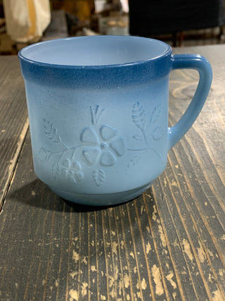 Vintage blue ombré mug - Rancho