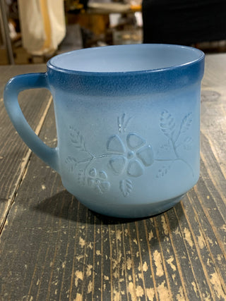 Vintage blue ombré mug - Rancho