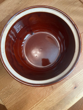 VINTAGE 1.5 QT ROUND COVERED CASSEROLE DISH