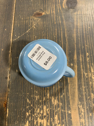 Vintage blue ombré mug - Rancho