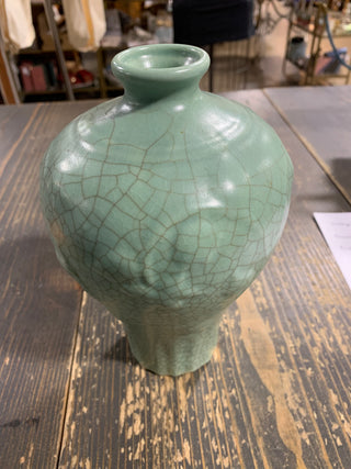 Crackle Celadon Vase - Rancho