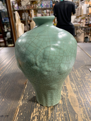 Crackle Celadon Vase - Rancho
