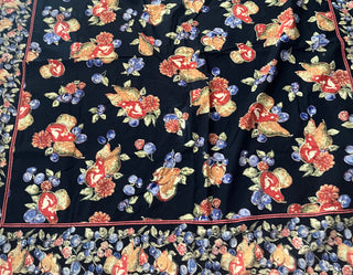 APRIL CORNELL "FALL FRUIT "TABLECLOTH
