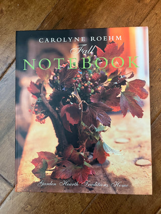 CAROLYNE ROEHM OVERSIZED FALL NOTEBOOK