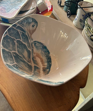 PG-Vietri Ceramic Tortuga serving bowl