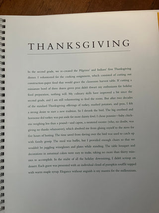 CAROLYNE ROEHM OVERSIZED FALL NOTEBOOK
