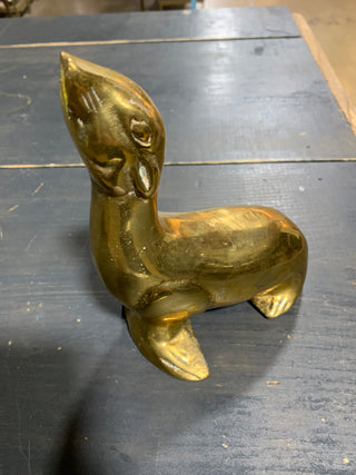 Vintage brass seal - Rancho