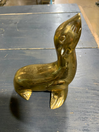 Vintage brass seal - Rancho