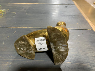 Vintage brass seal - Rancho