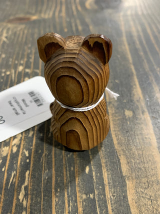 Wood cryptomeria bear small -Rancho
