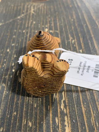 Wood cryptomeria bear small -Rancho
