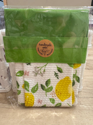 Hanging Kitchen Towel - Lemons