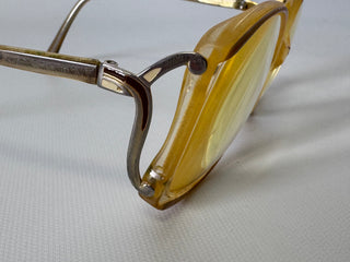 Vintage Tabbi Oversized Eyeglasses Frame, Brown 54-16-130