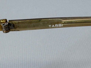 Vintage Tabbi Oversized Eyeglasses Frame, Brown 54-16-130