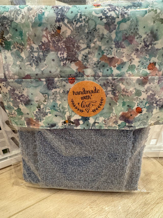 Hanging Kitchen Towel - Blue Bugs