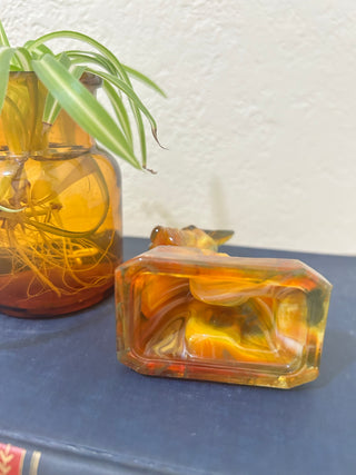 Boyd Crystal Art glass figure The Scottie Dog