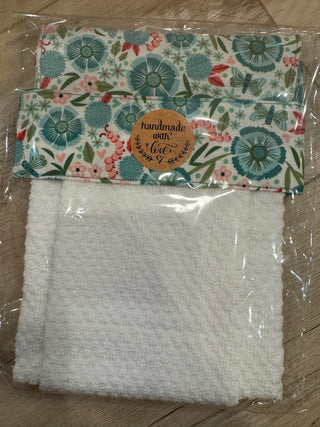 Hanging Kitchen Towel - Flowers & Bugs