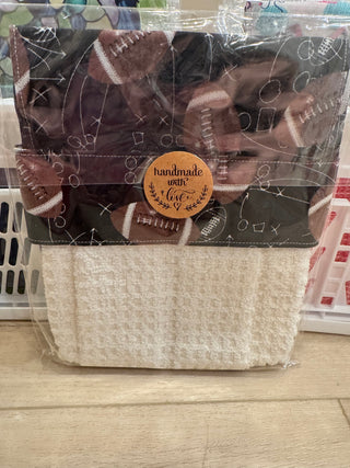 Hanging Kitchen Towel - Football