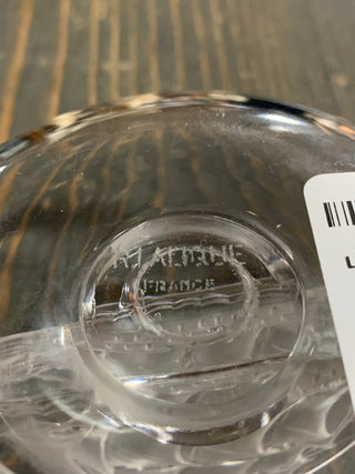 Lalique France ship ring dish - Rancho