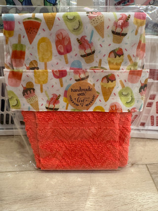 Hanging Kitchen Towel - Ice Cream