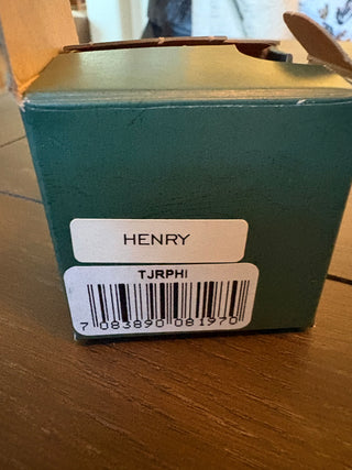 Vtg. Harmony Kingdom Roly Polys "Henry" the hippo 1.75"