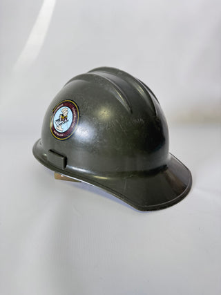 Vintage Bullard Hard Hat, Amphibious Construction Battalion 1 Decal