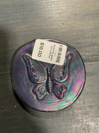 Butterfly glass sun catcher