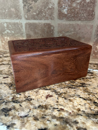 Rosewood Pet Urn/Keepsake Box