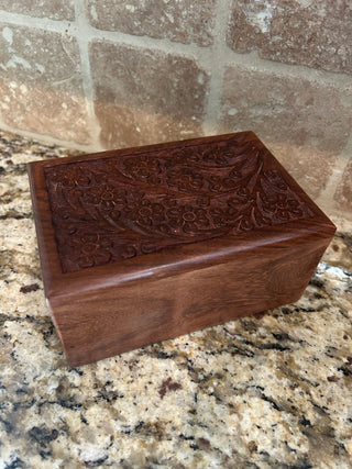Rosewood Pet Urn/Keepsake Box