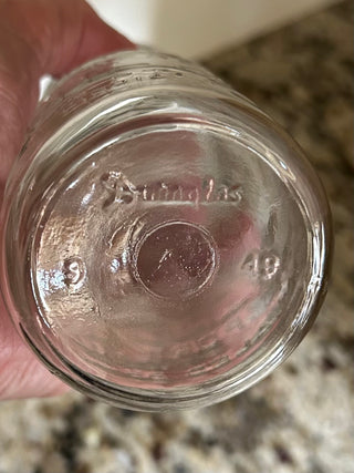 Vintage Milk Bottle, 1/2 Pint