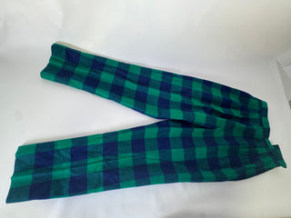 Vintage Pendleton Green & Navy Plaid Wool Trousers
