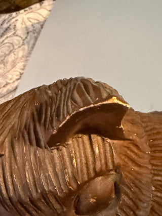 Wood Carved Cat Arthur Court Designs