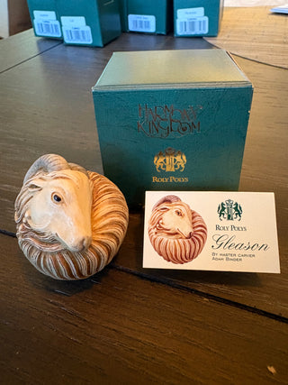 Harmony Kingdom Roly Polys "Gleason" ram/sheep 1.75"