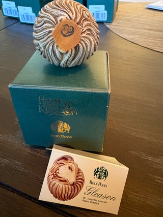 Harmony Kingdom Roly Polys "Gleason" ram/sheep 1.75"
