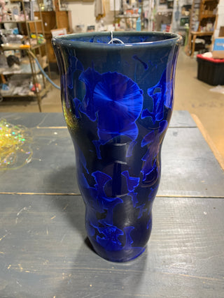 Crystalline vase by Louise Reding - Rancho