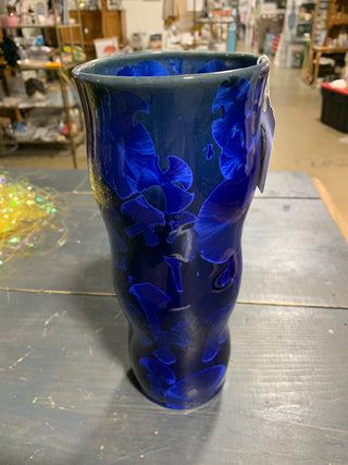 Crystalline vase by Louise Reding - Rancho