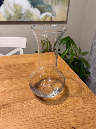 Clear Glass Vase