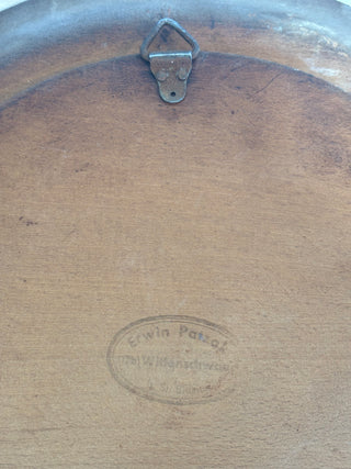 Antique German Wedding Plate