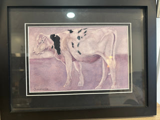 Moo Cow Watercolor