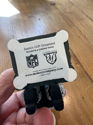 Oakland Raiders Santa Ornament Mint w/box